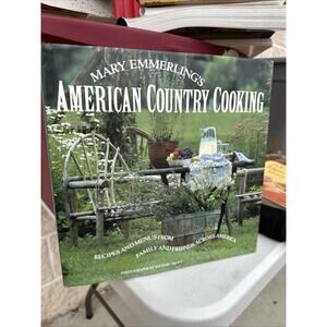 Mary Emmerling's American Country Cooking -‎ 1987 Cookbook Hardcover Very Good